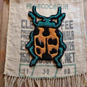 Tufting koffiezak Kever